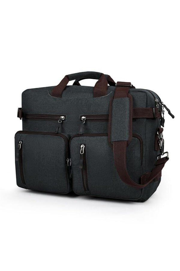 FATMUG Laptop Bag For Men - Convertible Backpack For Office And Travel (Multi Colour - Oxford Fabric)