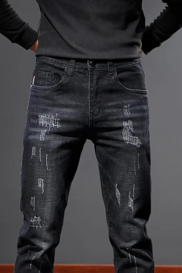 JVX Jeans for Men  MenJeans  Reguler FitJeans for Men  StylishJeans  Jeans (NJJ-01) - Image 6