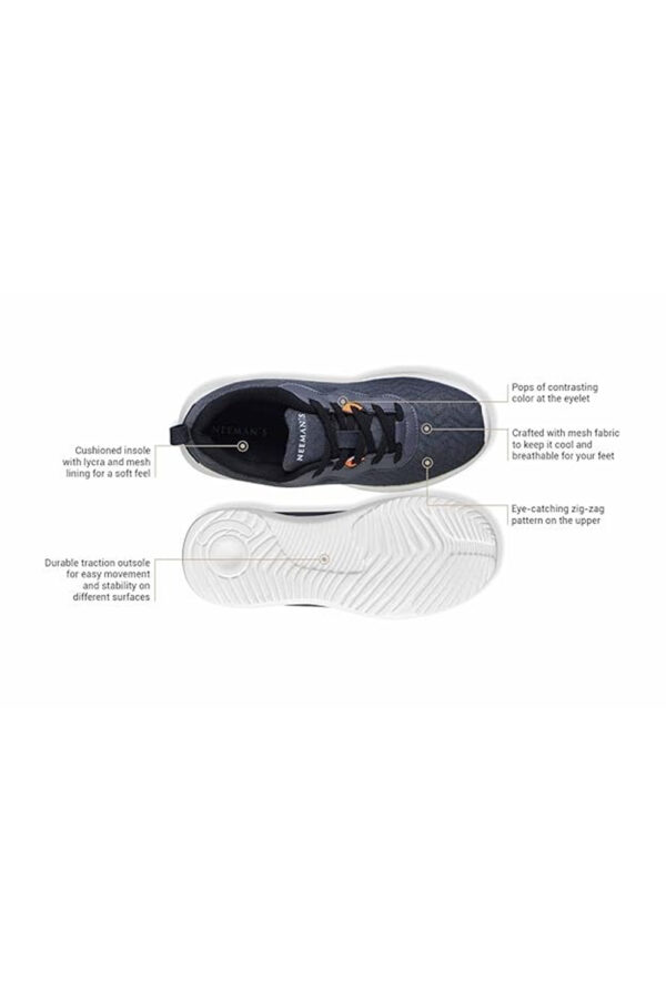 Neeman's Elevated Basics Sneakers for Men | Comfortable, Lightweight and Flexible | Casual Shoes for Men - Image 3