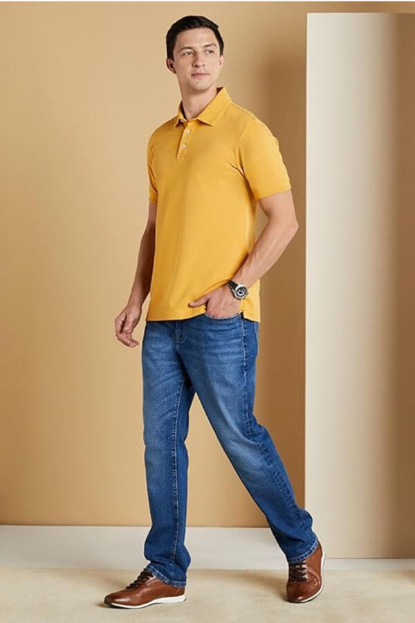 Symbol Premium Men's Cotton Stretch Jeans (Regular Fit)