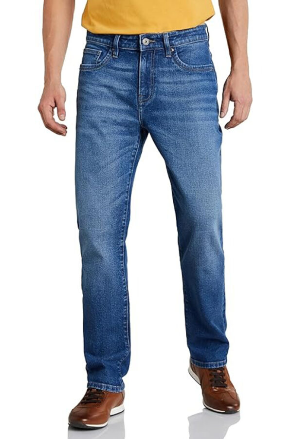 Symbol Premium Men's Cotton Stretch Jeans (Regular Fit) - Image 2